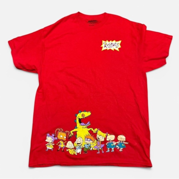 Red Nickelodeon Rugrats Adult Size Large T-shirt - Picture 1 of 5